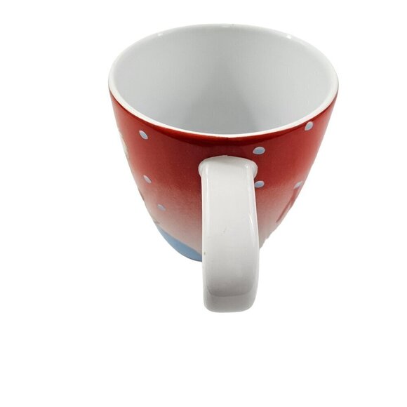 Disney Store Mickey Mouse Winter Wonderland 12 Oz Porcelain Coffee Tea Mug Cup - Picture 11 of 17